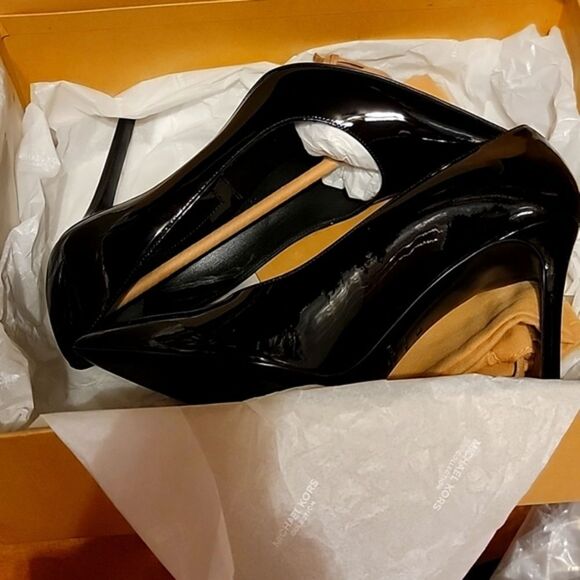 Michael Kors Collection Greta heels in Patton Leather Made in Italy … - Picture 3 of 16